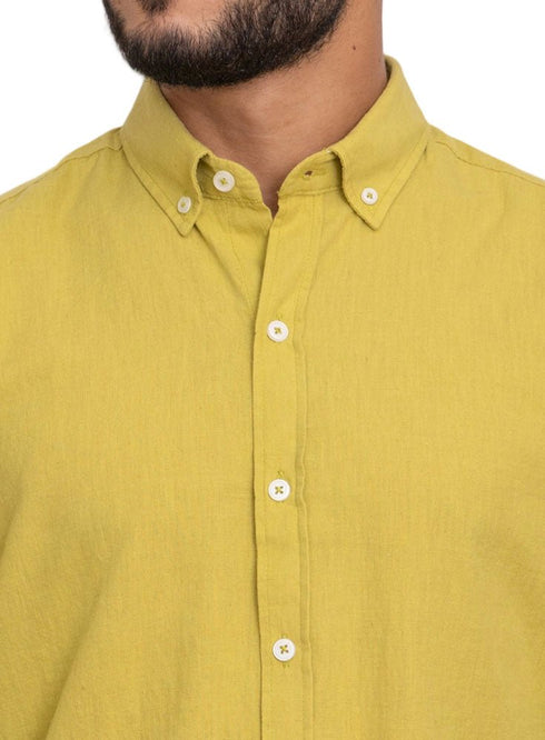 Lentil Linen Shirt - Khotwh